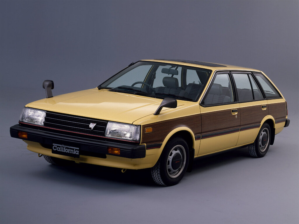 Nissan Sunny California (WB11, WHB11, WSB11) 2 поколение, универсал (10.1981 - 09.1983)